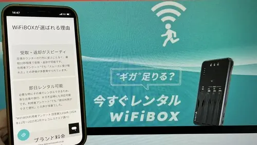 海外用Wi-FiレンタルWiFiBOX